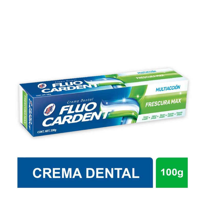 Crema Dental Fluocardent Multiaccion Max 100 Ml