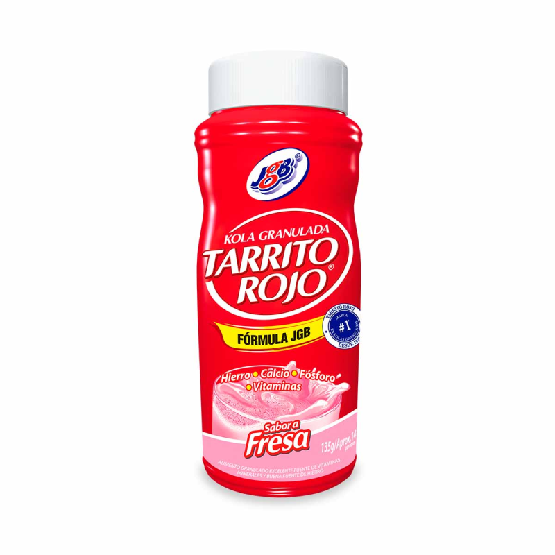 Kola Granulada Tarrito Rojo Fresa 135 Gr