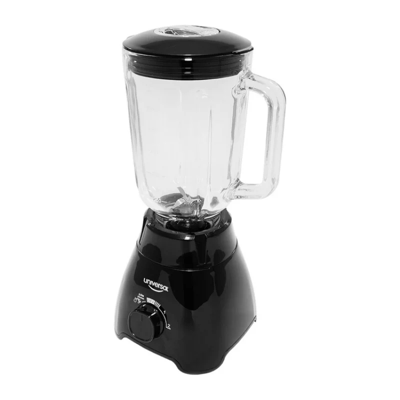 Licuadora Negra Vaso Vidrio