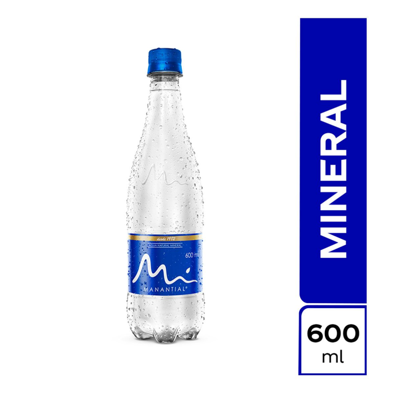 Agua Manantial 600 Ml