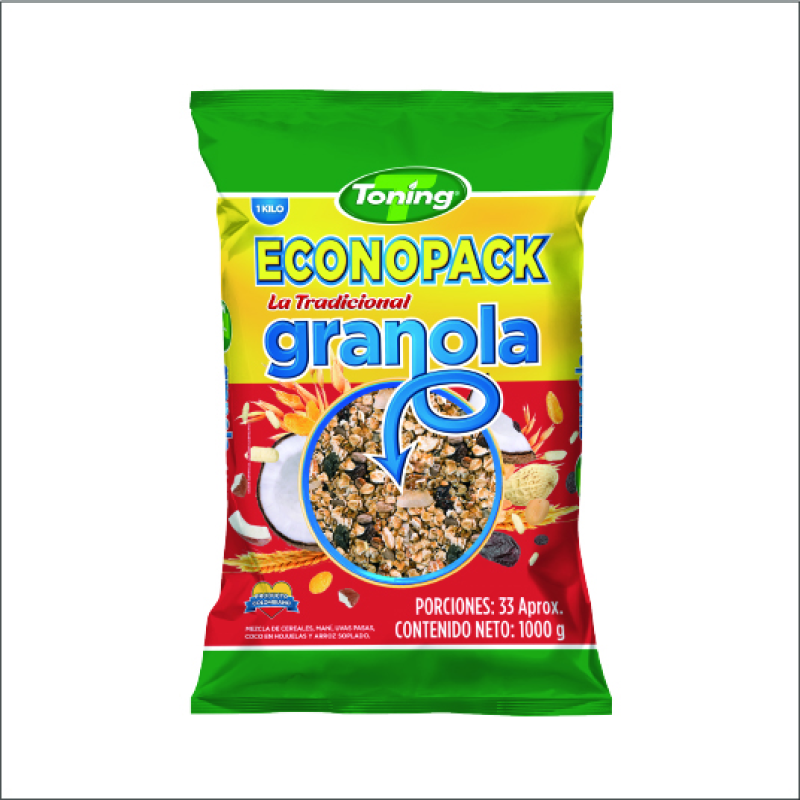 Granola Toning Econopack 500 Gr