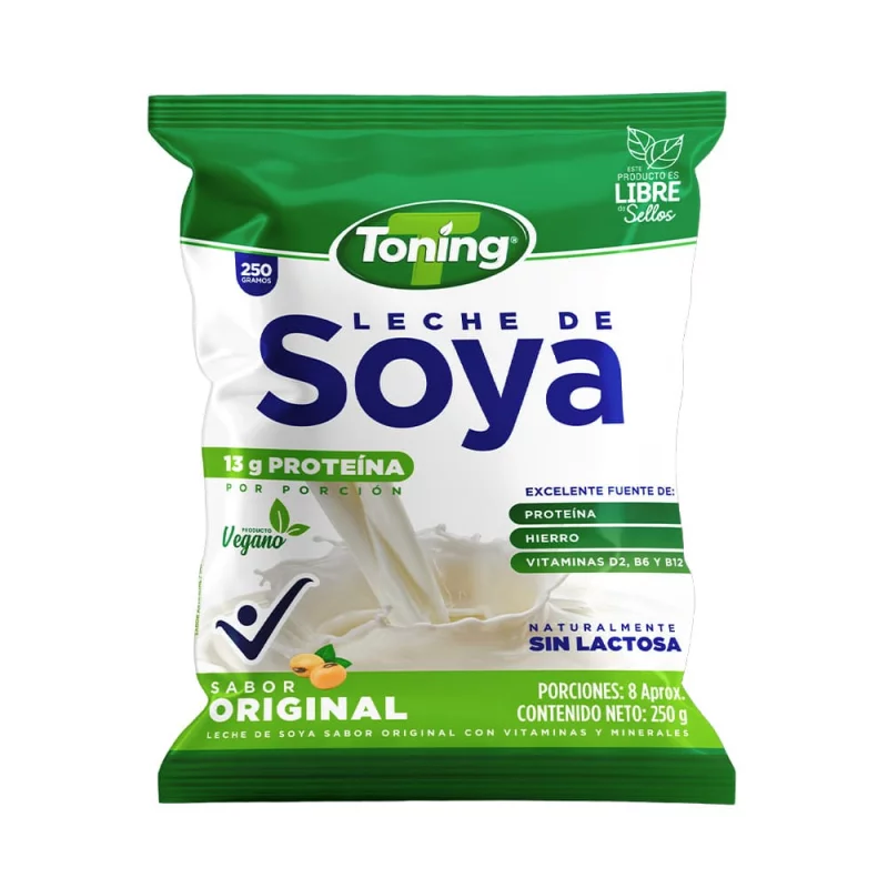Leche Soya Toningx250g Natural