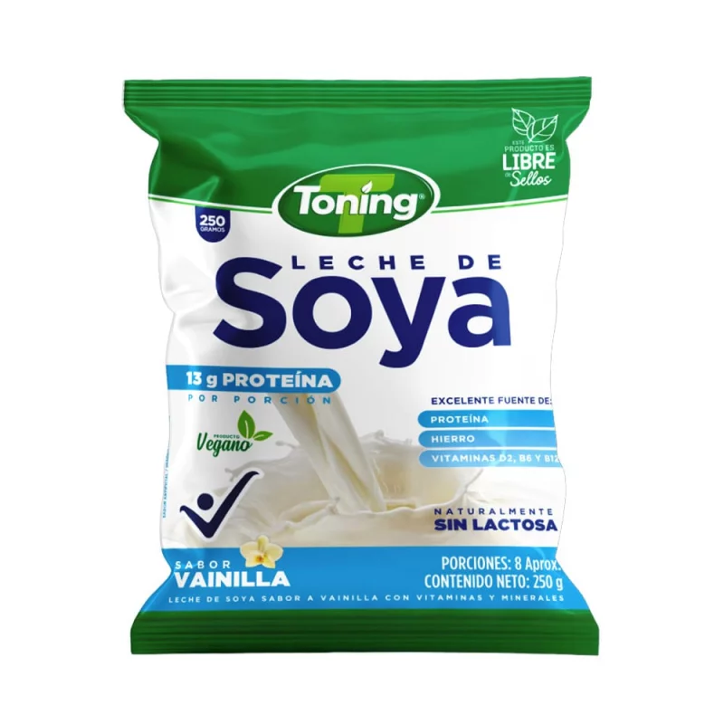 Leche Soya Toningx250g Vain