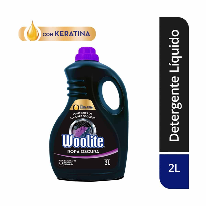 Detergente Liquido Woolite Black 2000 Ml
