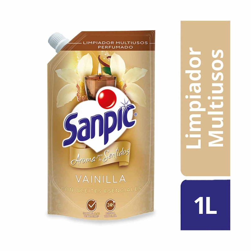 Limpia Piso Sanpic Vainilla Doypack 1000 Ml