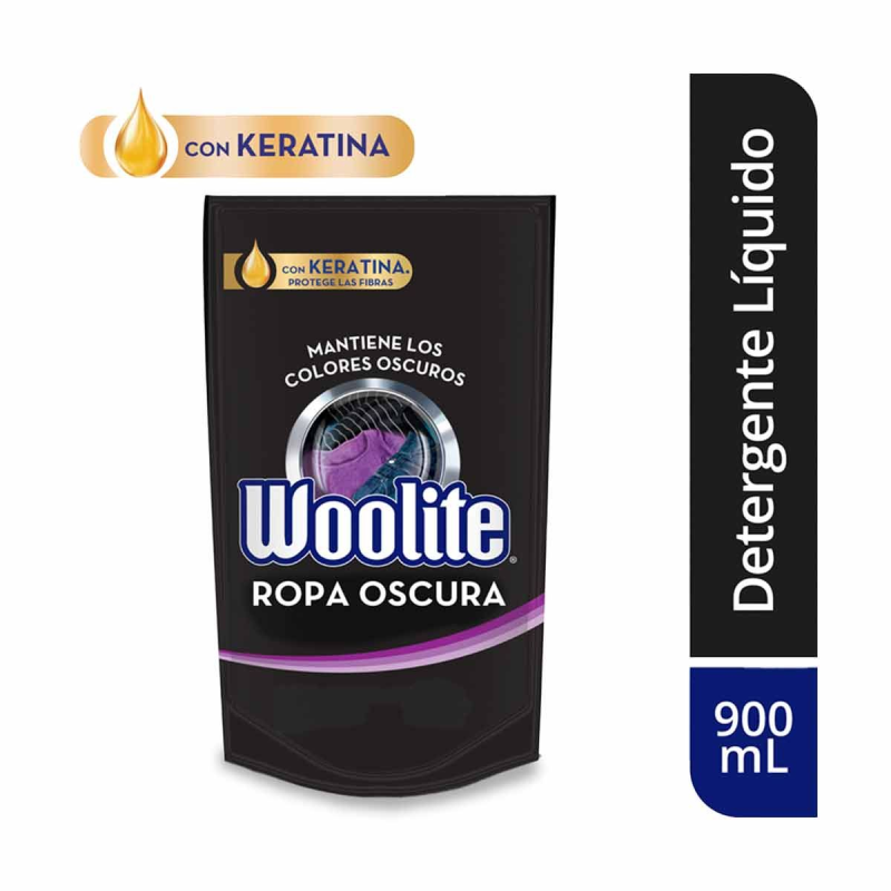 Detergente Liquido Woolite Ropa Oscura 900 Ml