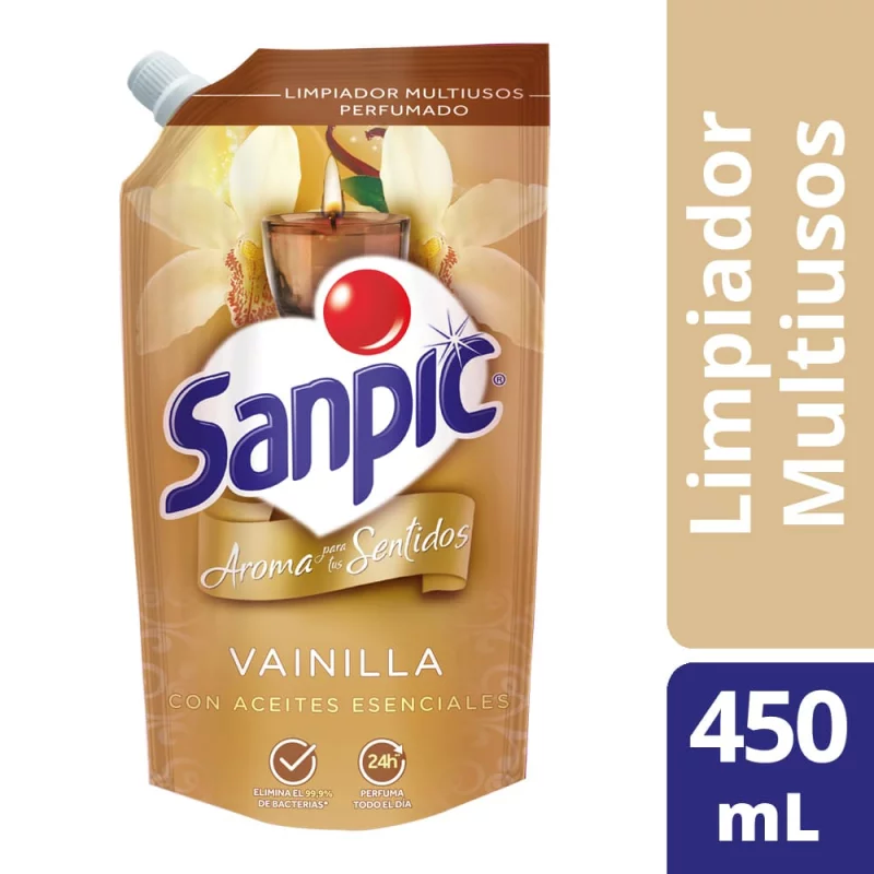 Limpia Piso Sanpic Vainilla Doypack 450 Ml