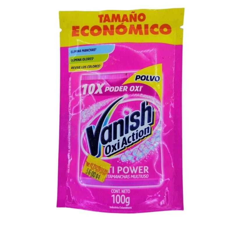Desmanchador Vanish Polvo Rosa 100 Gr