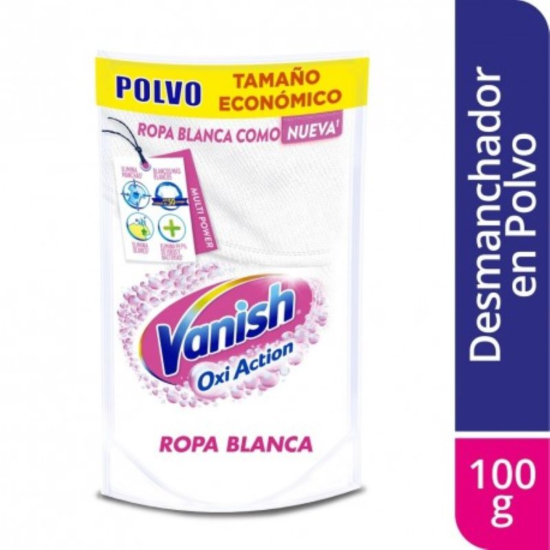 Desmanchador Vanish Polvo Blanco 100 Gr