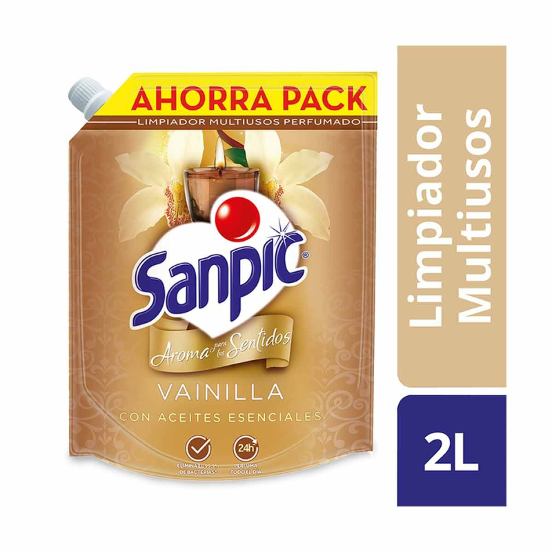 Limpia Piso Sanpic Vainilla 2000 Ml