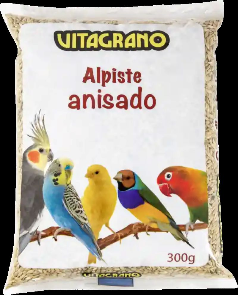 Alimento Para Aves Vitagrano Alpiste Anizado 300 Gr