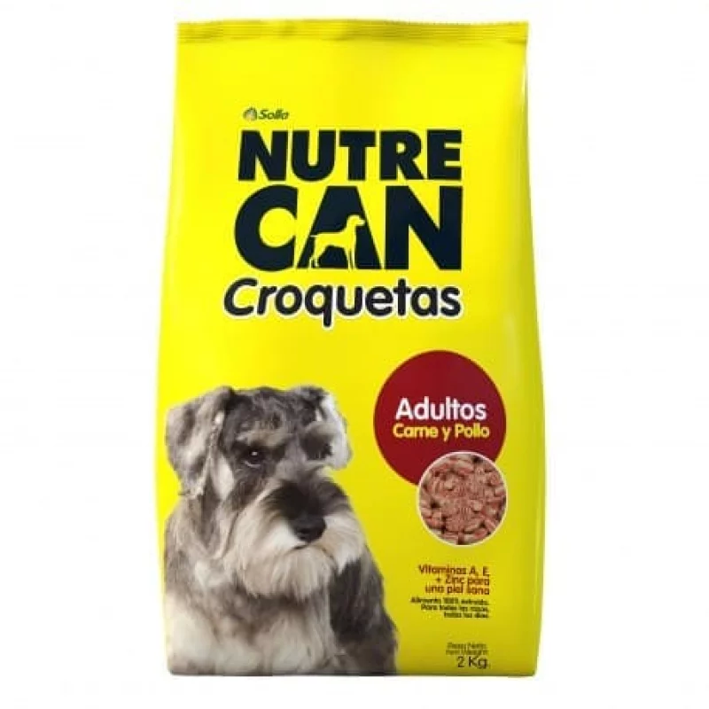 Concentrado Nutrecan Adulto Croquetas 2000 Gr