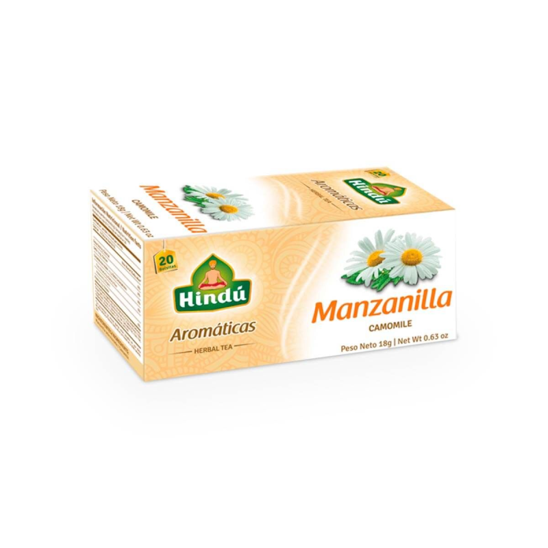 Aromatica Hindu Manzanilla 20 Sobres 18 Gr