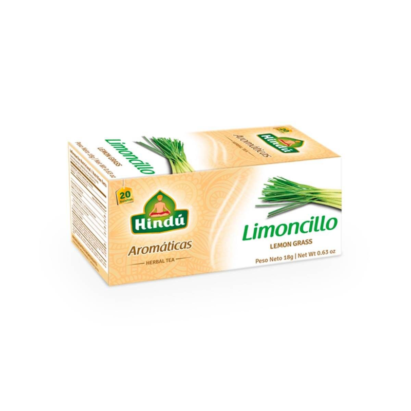 Aromatica Hindu Limoncillo 20 Sobres 18 Gr