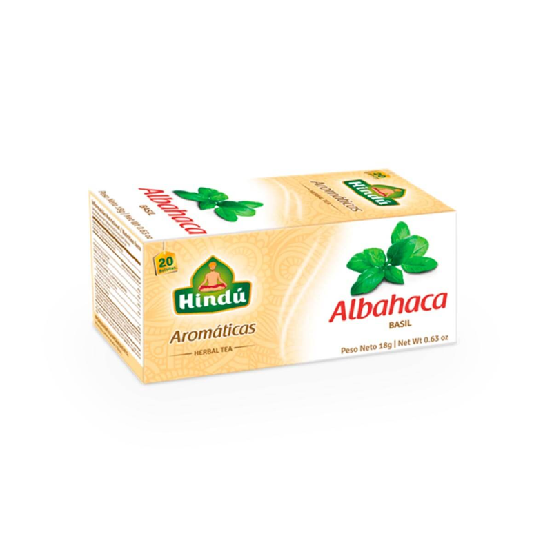 Aromatica Hindu Albahaca 20 Sobres 18 Gr