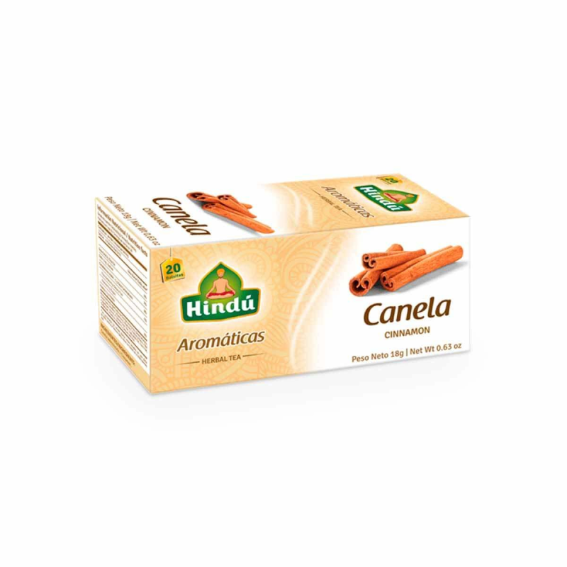 Aromatica Hindu Canela 20 Sobres 18 Gr