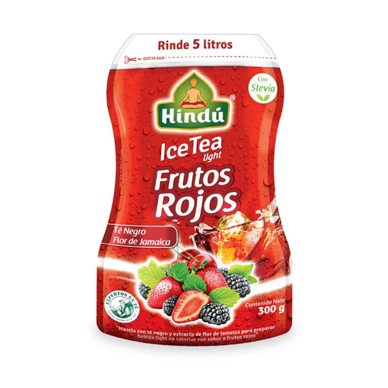 Te Hindu Ice Tea Light Frutos Rojos 300 Gr 300