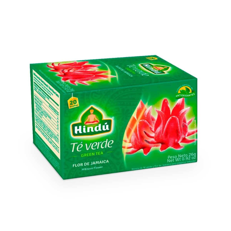 Te Verde Hindu Flor De Jamaica 20 Und