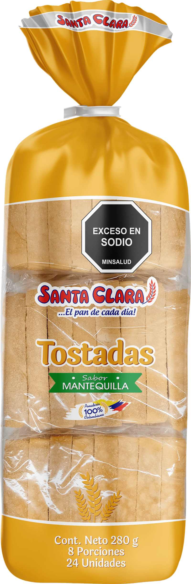 Tostada Santa Clara Mantequilla 280 Gr