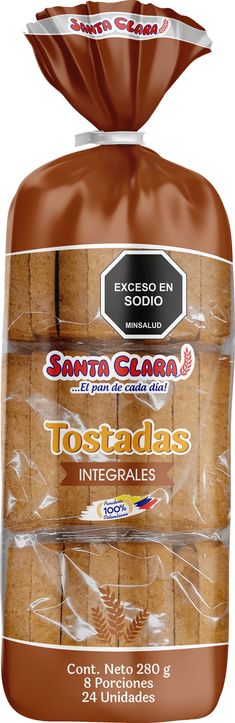 Tostadas Santa Clara Integral 280 Gr