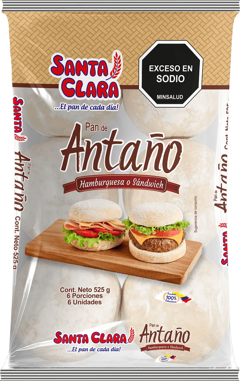 Pan Hamburguesa Antanox525gr