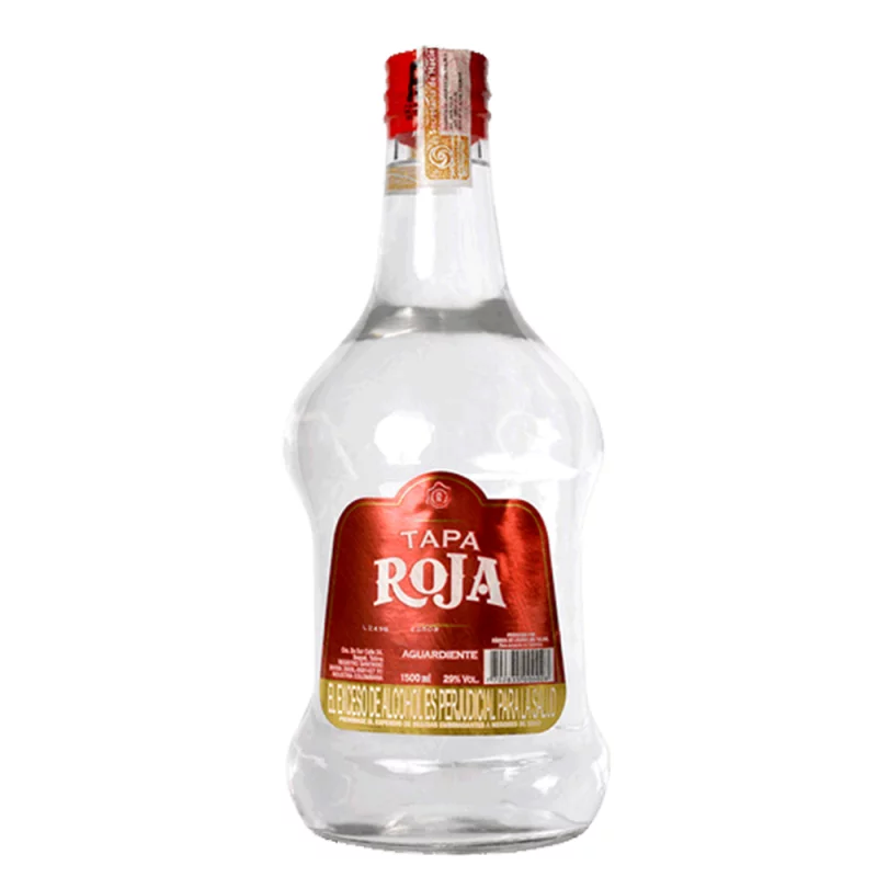 Aguardiente Tapa Roja Tradicional 1500 Ml