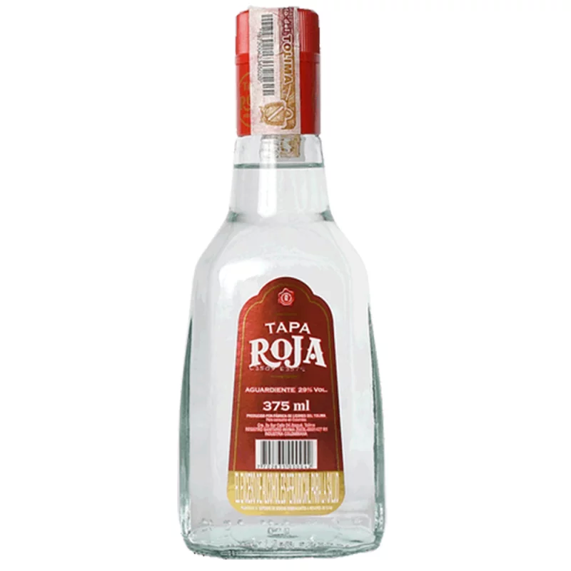 Aguardiente Tapa Roja Tradicional 374 Ml