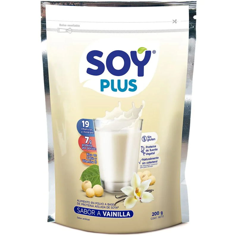 Bebida Soy Plus Vainilla 200g