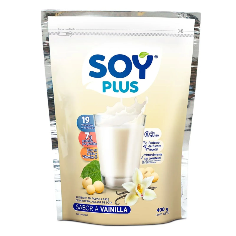 Bebida Instantanea Soy Plus S/lact Vain 400g