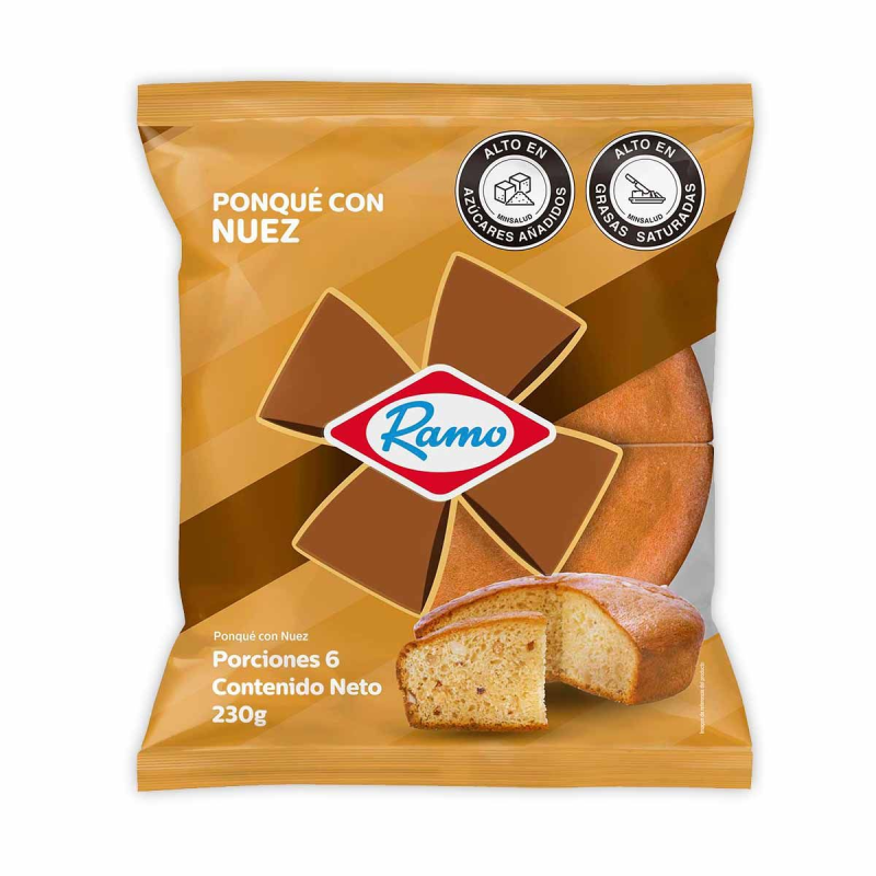 Ponque Ramo Nuez 230 Gr
