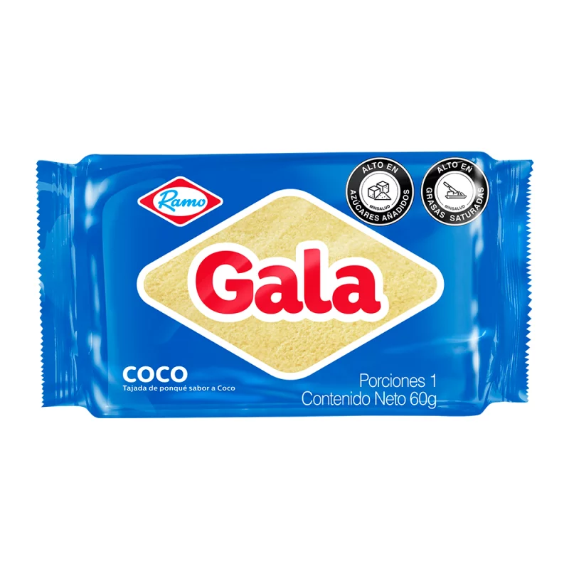 Ponque Gala X60g Coco