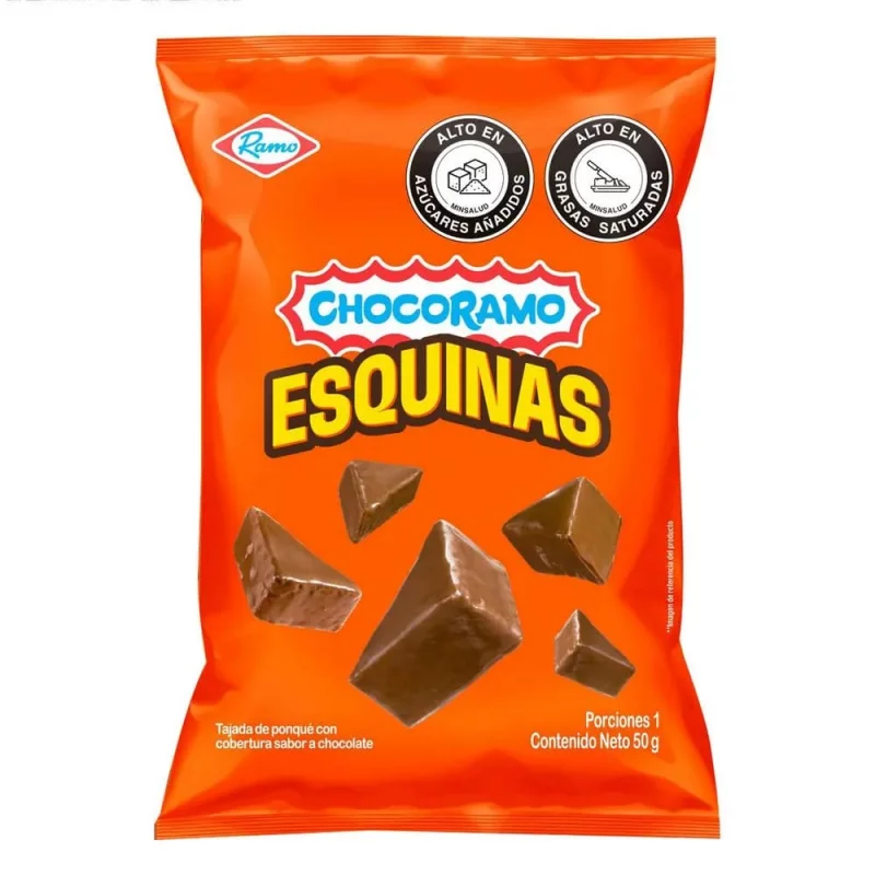 Ponque Chocoramox50g Esquinas