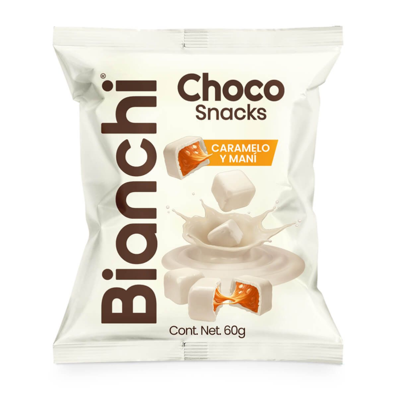 Golosina Bianchi Mani Caramelo Blanco 65 Gr