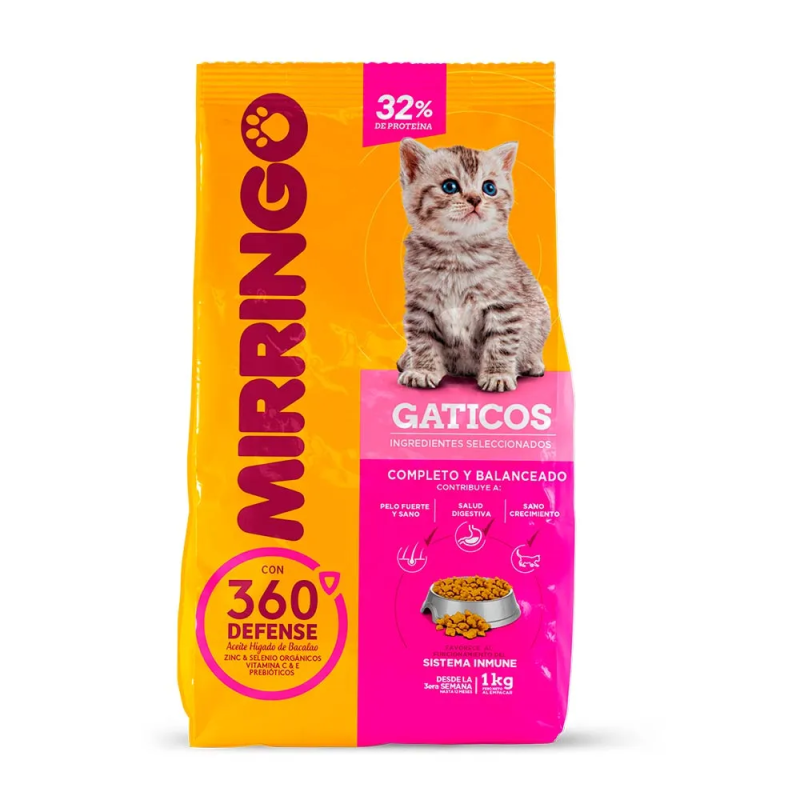 Concentrado Mirringo Gaticos 1000 Gr