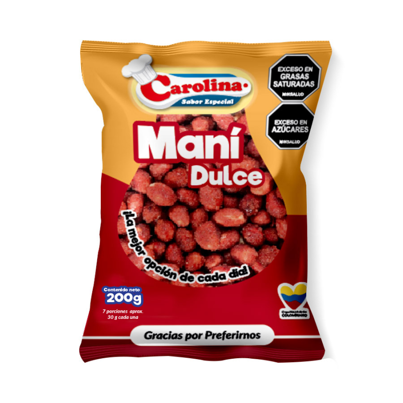 Mani Carolina Dulce E 200 Gr
