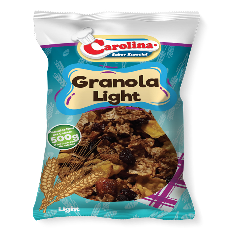 Granola Carolina Light 500 Gr