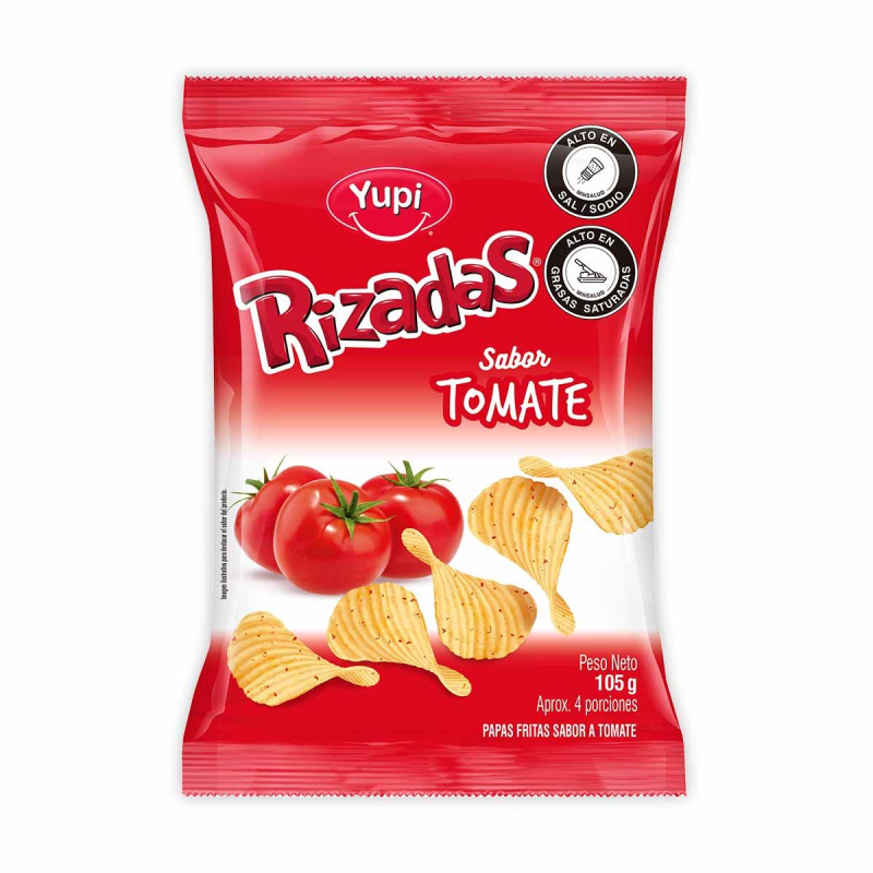 Papas Rizadas Tomate 105 Gr