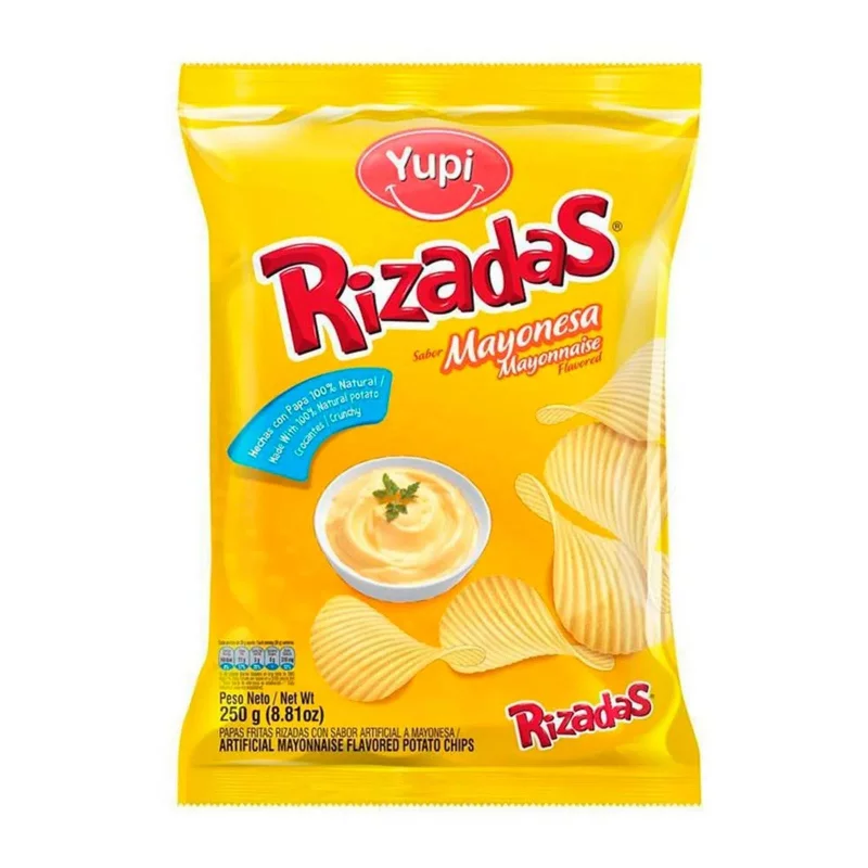 Papas Rizadasx250g Mayonesa
