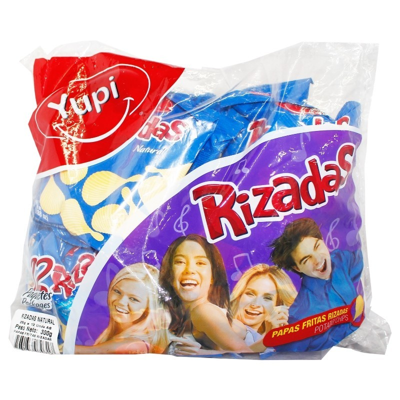 Papas Rizadas Natural 25g