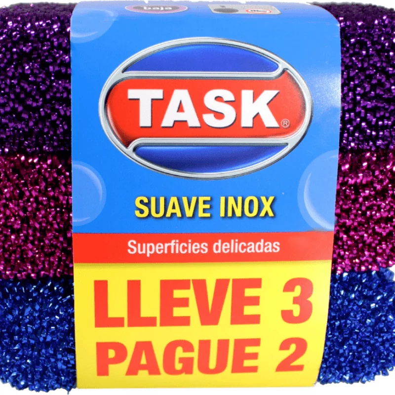 Esponja Task Suave Pague 2 Lleve 3