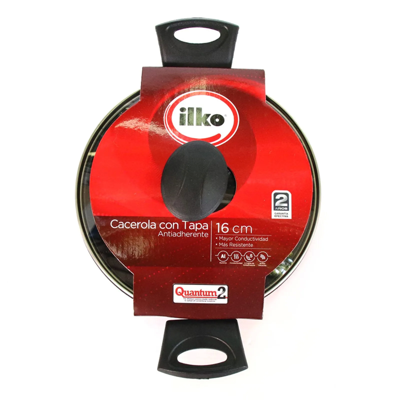 Cacerola Ilkoxund 16cm Redblue Con Asas