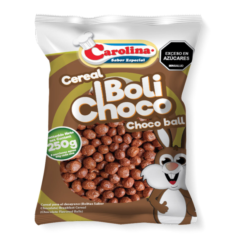 Cereal Carolina Bolichoco 250 Gr
