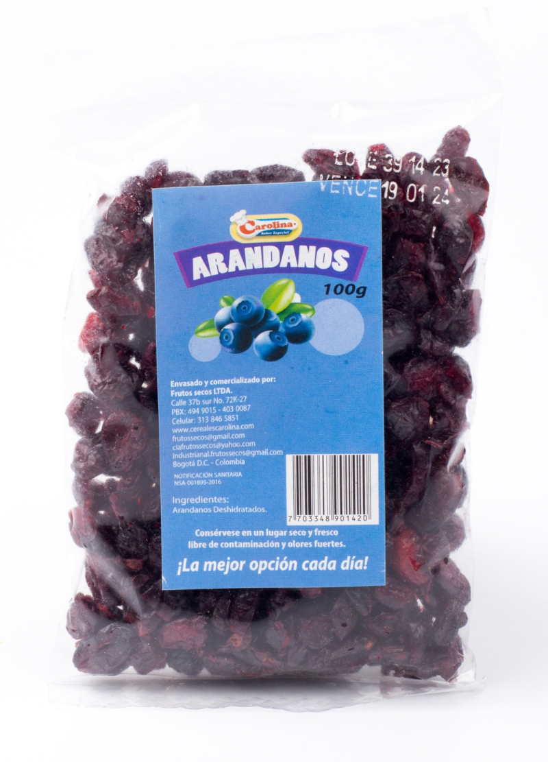 Arandanos Carolina 100 Gr