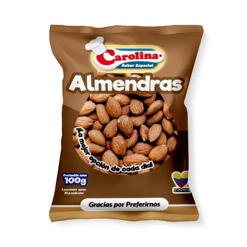 Almendras Carolinax100g