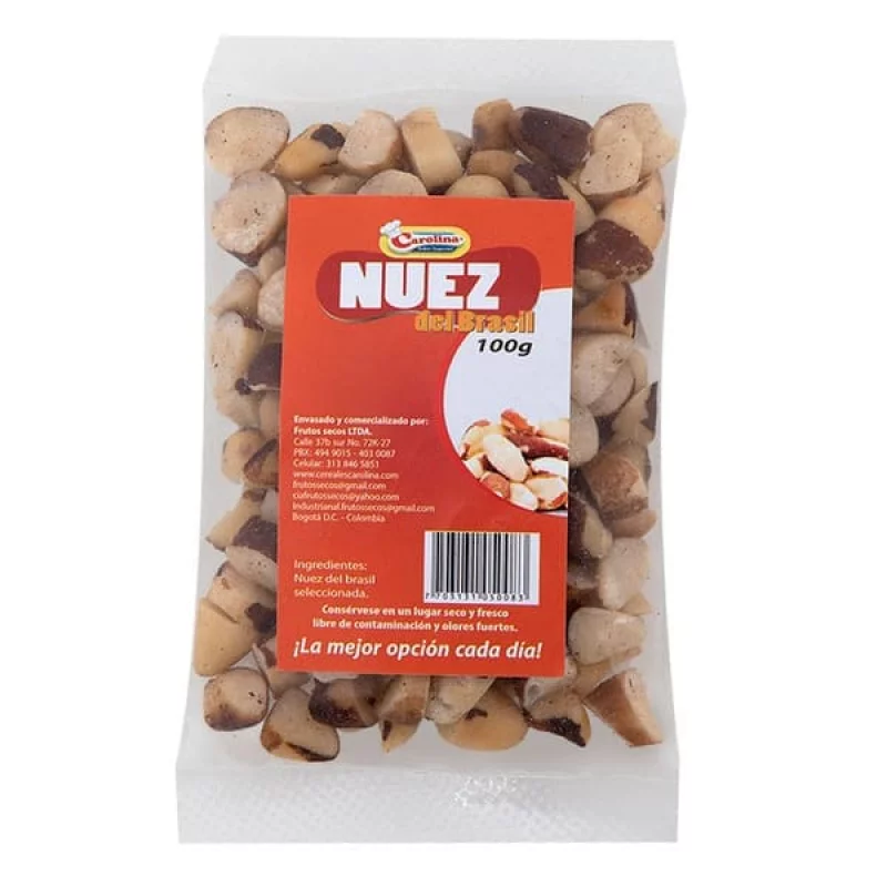 Nuez Carolinax100g Del Brasil