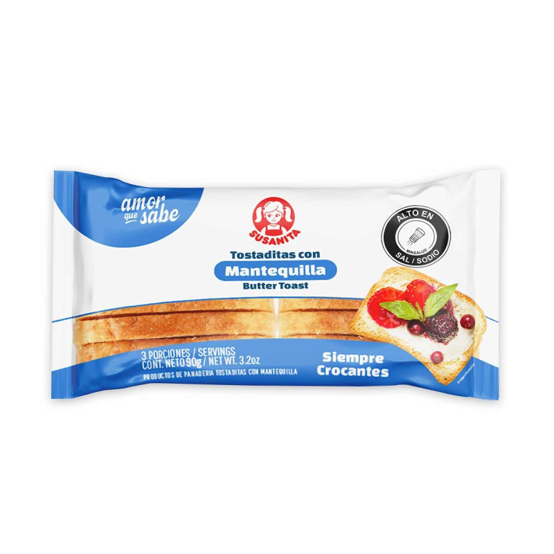 Tostada Susanitax90g Mantequilla