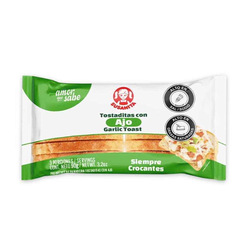 Tostada Susanita Ajo 90 Gr