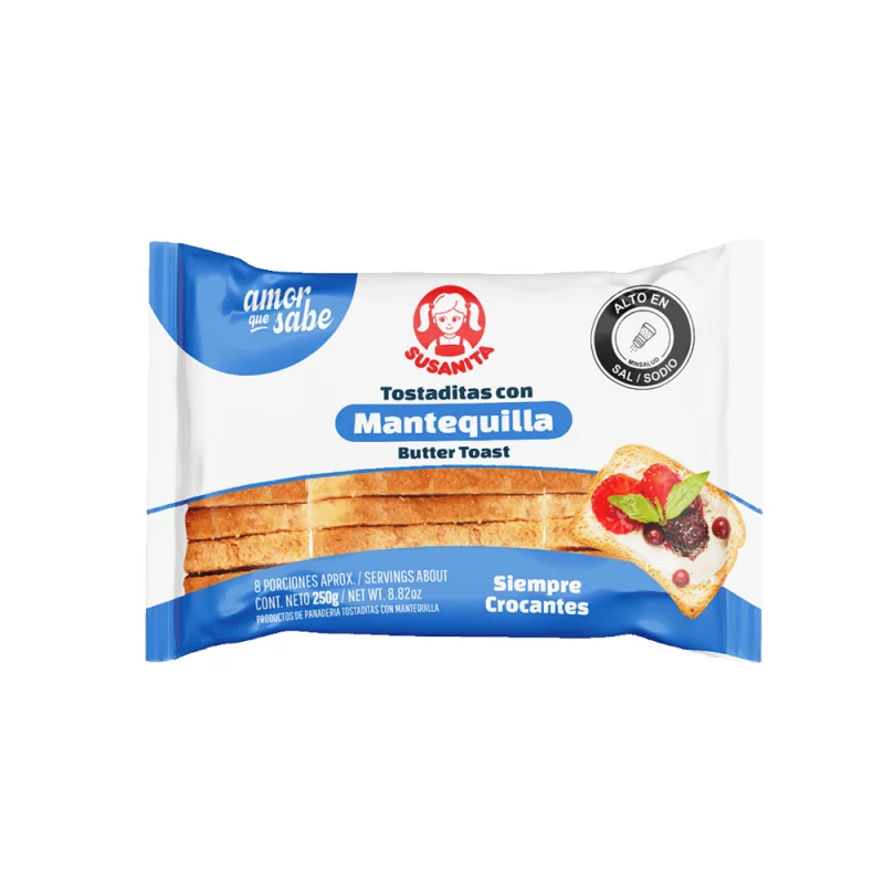 Tostada Susanitax250g Mantequilla