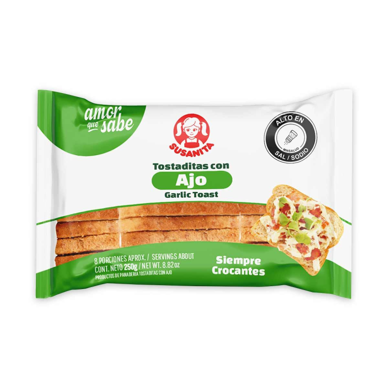 Tostadas Susanita Ajo 250 Gr