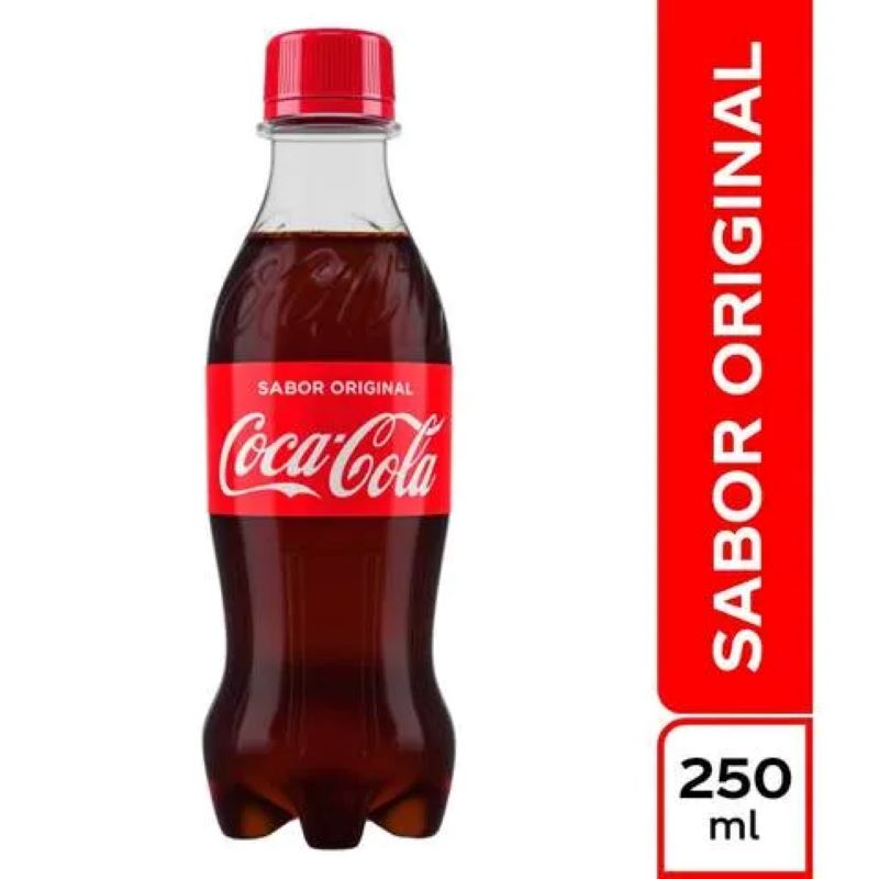 Gaseosa Coca Cola Mini Pet 250 Ml